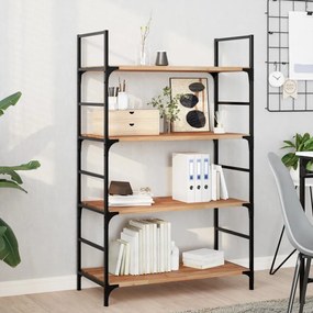 vidaXL Prateleira flutuante 80x40x2 cm acácia maciça acabamento a óleo
