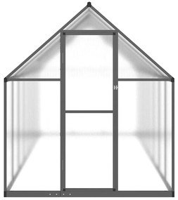 Estufa com estrutura base 445x169x195 cm alumínio antracite