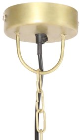 Candeeiro suspenso industrial redondo 25 W 30 cm E27 bronze