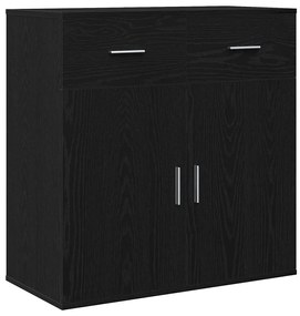 Buffet Carvalho preto 79 x 38 x 80 cm Madeira processada