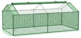 Mini Estufa de Jardim – 180x90x70 cm | Estrutura Metálica e Cobertura