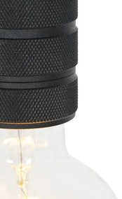 Candeeiro de suspensão preto 1 luz - Cavalux Moderno