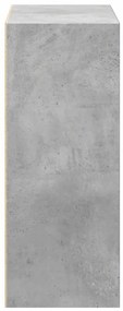 Estante c\ 2 prateleiras 60x30x76,5cm contrap. cinzento cimento