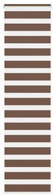 vidaXL Cortina de zebra 60x230 cm largura do tecido 55,9 cm poliéster