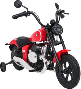 Mota elétrica para crianças 24V BMW R18, Rodas	ar bombeado Vermelha