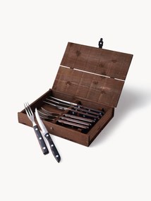 Conjunto de talheres para bife com caixa Old Farmer, vários tamanhos