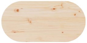 Mesa de centro Natural 80 x 39.5 x 35 cm