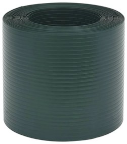 Telas privacidade p/ jardim 10 pcs 252,5x19 cm PVC verde