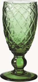 Copos de vinho artesanais Diamond, conjunto de 6