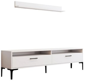Unidade TV Istanbul – Branco – 180x47x35 cm