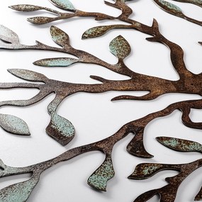 Acessório Decorativo de Parede em Metal Bys-133 – Multicolor – 60x60 c