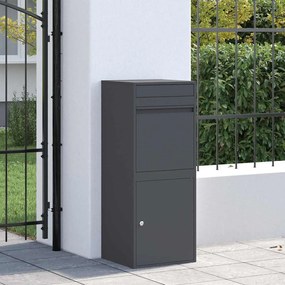 Caixa para entrega de pacotes Antracite 41 x 38 x 103 cm Aço