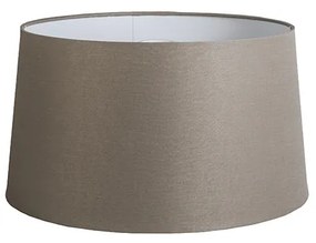 Abajur de linho bege 45 cm