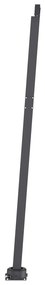 Toldo autom. LED e sensor de vento 600x350 cm amarelo/branco