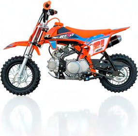 Mini Moto Infantil para crianças REXO K90A 90cc Semi-Automática 10/10" 4T Laranja