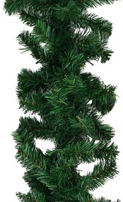 Grinalda de Natal 4 pcs 270 cm PVC verde