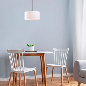 Candeeiro de Teto Abajur – Branco – 40 x 40 cm