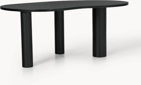 Mesa de jantar em madeira de carvalho com forma orgânica Naruto, vários tamanhos