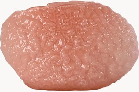 Jarra de vidro artesanal Corallo, Alt 28 cm