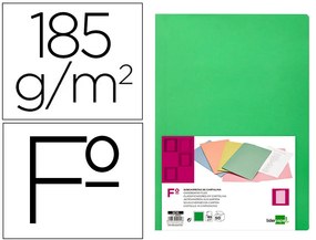 Classificador em Cartolina de 180 Grs, Folio, Verde Intenso