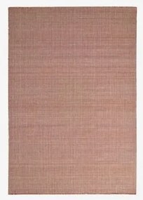 Tapete Retangular Em Polietileno Fadrique Vermelho Sienna & 300 X 400 Cm - Sklum