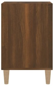 Móvel de TV 100x35x55 cm madeira processada cor carvalho castanho