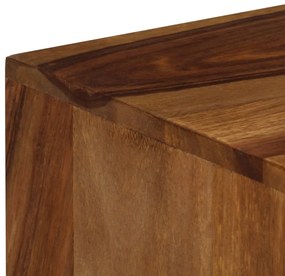 Móvel de TV 140x30x40 cm madeira de acácia maciça