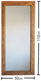 Espelho Z50110CV – Nogueira – 50x110 cm