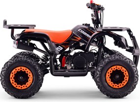 Mini Moto Infantil para crianças 5 a 9/10 anos Gasolina 50 CC Beneo Motors Cobra com limitador de velocidade Laranja
