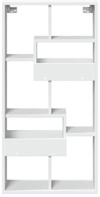 Armário de parede 50x15x100 cm derivados de madeira branco