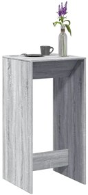 Mesa de bar 51x50x103,5 cm derivados de madeira cinzento sonoma
