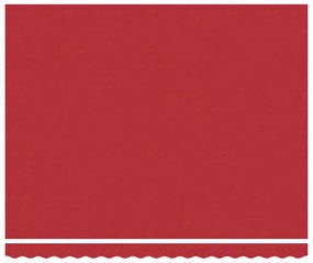 Toldo Retrátil Manual vidaXL Vermelho 400x300 cm
