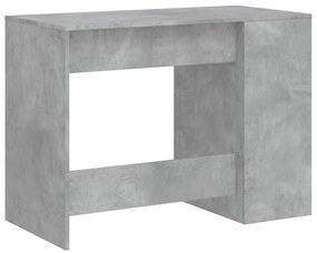 Secretária 102x50x75 cm derivados de madeira cinzento cimento