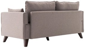 Sofá de 2 Lugares Bella – Creme – 177x85x81 cm