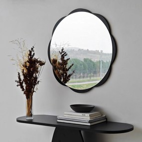 Espelho Fiore – Preto – 65 cm x 65 cm