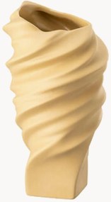 Jarra pequena em porcelana Squall Fossil, Alt 11 cm