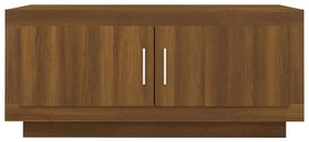 Mesa de centro 102x50x45 cm derivados madeira carvalho castanho