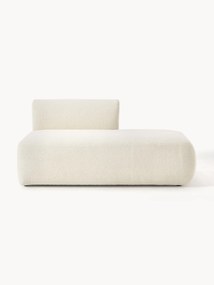 Módulo chaise longue em teddy Sofia