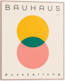 Impressão digital emoldurada Bauhaus