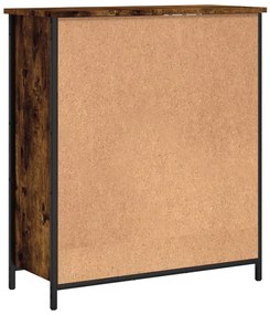 Aparador 70x30x80 cm derivados de madeira cor carvalho fumado