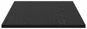 Prancha de Estante para Livros 4 pcs Preto 100 x 40 x 1.5cm