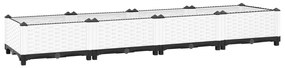 vidaXL Canteiro elevado 160x40x23 cm polipropileno