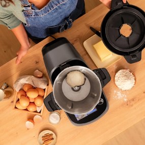 Robot multifunções Mambo Touch Robot de cozinha com 37 funções, TFT, APP, balança e jarro de aço inoxidável