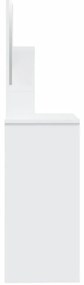 Toucador com espelho 86,5x35x136 cm cor branco
