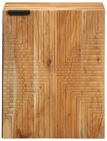 Armário de Banheiro vidaXL Castanho, preto