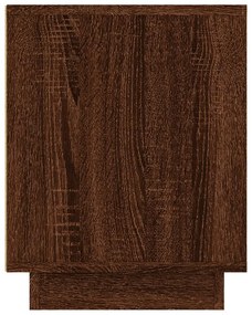 Móvel TV 102x35x45 cm madeira processada cor carvalho castanho