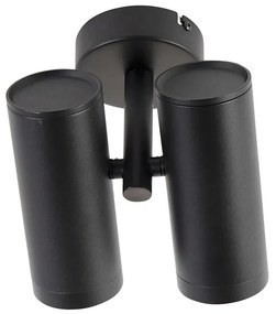 LED Foco inteligente preto 2 luzes incl. Wifi GU10 - Scopio Honey Design
