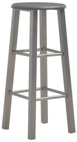 Bancos de bar 2 pcs MDF antracite