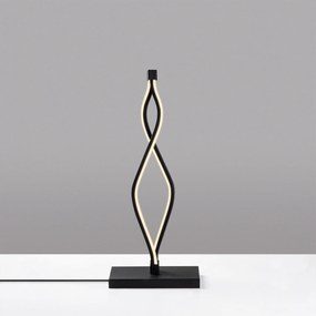 Candeeiro de Mesa Zozo – Preto – 20x48x12 cm