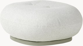 Pufe giratório em bouclé para exterior Pacha